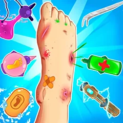 play Soins urgents des pieds